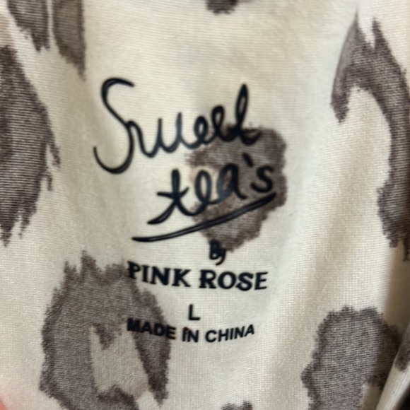 Brand new cheetah print long sleeve T shirt - Picture 2 of 4